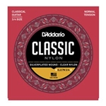 D'addario EJ27N34 D'Addario Classics Nylon 3/4 Guitar Strings