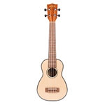 KASSLNG Kala Soprano Solid Spruce Mahogany Long Neck
