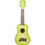 Kala MKSDGRNBURST Green Soprano Dolphin Ukulele