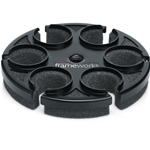 GFWMIC6TRAY Gator Multi Microphone Tray - Holds 6 Mics