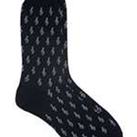 Mini G Cleffs Mens Black Socks