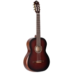 Ortega Family Series Pro R55DLXBFTSolid Engelmann Spruce Top, Bourbon Fade Satin Finish w/Armrest